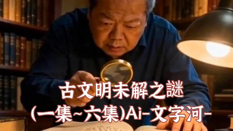 古文明未解之謎（一~六）Ai-文字河-